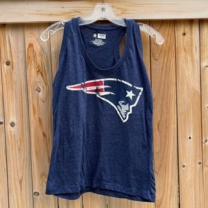 New England Patriots racer back Tank top S